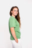 Side photo of our model wearing LANSY t-shirt.